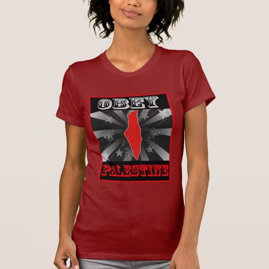 Befolgen Sie Palästina T-Shirt (Vorderseite)