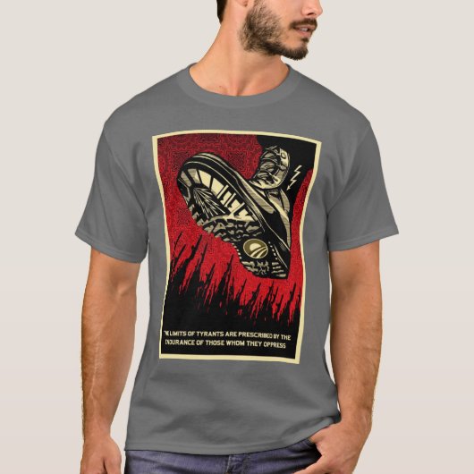 Befolgen Sie Tyrannen T-Shirt (Vorderseite)