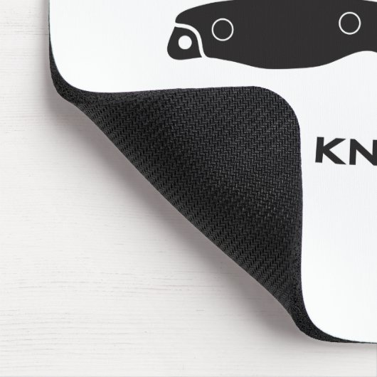 Befolgungs-Rand-Messer Mousepad (Ecke)