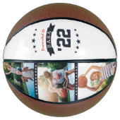 Befördert nach Baba | Custom Foto Basketball (Vorderseite)