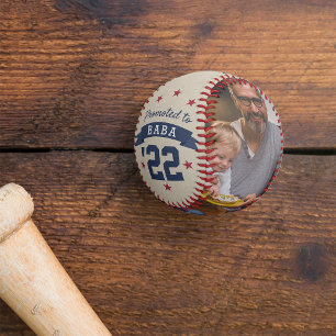 Befördert nach Baba   Neues Großvater-Foto Baseball