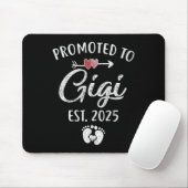 Befördert nach Gigi Est 2025 Funny First Mütter Mousepad (Mit Mouse)
