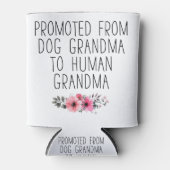 Befördert nach Oma Funny Floral Dosenkühler (Vorderseite)