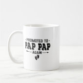 Befördert, um Pap Pap wieder Großeltern Byby Kaffeetasse (Links)