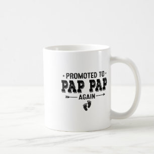 Befördert, um Pap Pap wieder Großeltern Byby Kaffeetasse