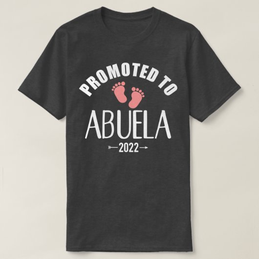 Befördert zu Abuela 2022 T-Shirt (Design vorne)