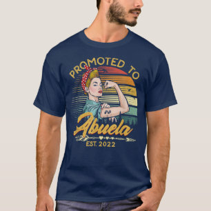 Befördert zu Abuela Est 2022 Frauen Vintag erste T T-Shirt