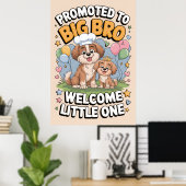 Befördert zu Big Bro, Big Brother Poster (Heimbüro)
