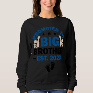 Befördert zu Big Bro werde ich ein großer Bruder s Sweatshirt