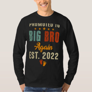 Befördert zu Big Bro werde ich ein großer Bruder s T-Shirt