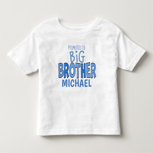 Befördert zu Big Brother Boy Niedlich Modern Kleinkind T-shirt (Vorderseite)
