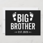 Befördert zu Big Brother Est. Babyankündigung 2025 Ankündigung (Vorderseite)