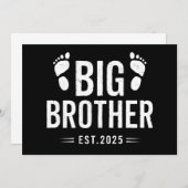 Befördert zu Big Brother Est. Babyankündigung 2025 Ankündigung (Vorne/Hinten)