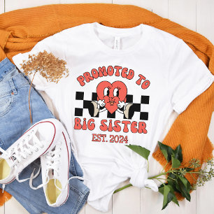Befördert zu Big Sister Est 2024   Niedliches neue T-Shirt