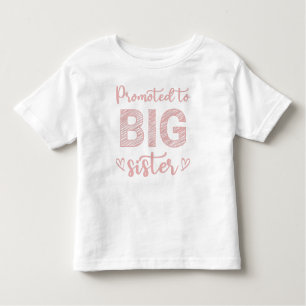 Befördert zu Big Sister Kleinkind T-shirt