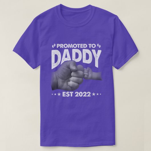 Befördert zu Daddy 2022 lustiges Geschenk für neue T-Shirt (Design vorne)