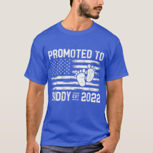 Befördert zu Daddy 2022 Neuer Vatertag T-Shirt