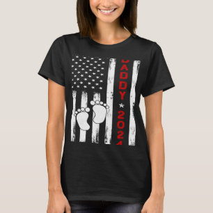 Befördert zu Daddy 2024 Erster Vatertag neu T-Shirt