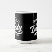 Befördert zu Daddy 2024 Funny für New Dad Kaffeetasse (Mittel)