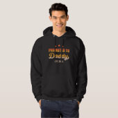 Befördert zu Daddy Est. 2021 Hoodie (Vorne ganz)