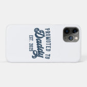 Befördert zu Daddy EST. 2025 Funny bald Vater werd Case-Mate iPhone Hülle (Rückseite (Horizontal))
