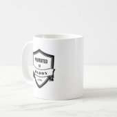 Befördert zu Daddy Kaffeetasse (Vorderseite Links)