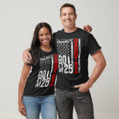 Befördert zu Daddy Wiegain 2025 American Flag Soon T-Shirt (Unisex)