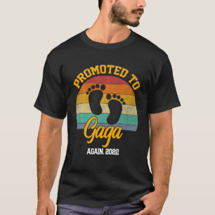 Befördert zu Gaga Vintager Muttertag lustig T-Shirt
