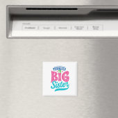 Befördert zu großen Schwester, neue Baby Big Siste Magnet (In Situ (Geschirrspüler))