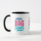 Befördert zu großen Schwester, neue Baby Big Siste Tasse (Links)
