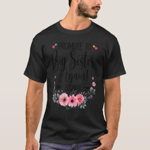 Befördert zu großen Schwester wieder 2023 Schwange T-Shirt