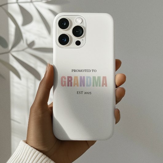Befördert zu Großmutter EST 2025 Geschenk Case-Mate iPhone Hülle