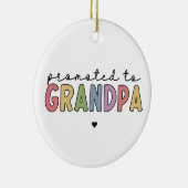 Befördert zu Großvater New Opad zu Geschenken Keramik Ornament (Rechts)