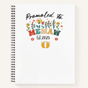 Befördert zu Memaw est. 2025: Ein Sonderjahr für e Notizblock