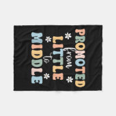 Befördert zu Mittelbrüder Schwester Kleinkind Ann Fleecedecke (Vorderseite (Horizontal))