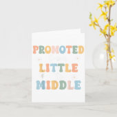 Befördert zu Mittelbrüder Schwester Kleinkind Ann Karte (Gelbe Blume)