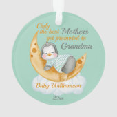 Befördert zu Oma Baby Penguin Ornament (Rückseite)