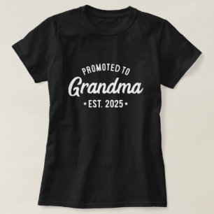 Befördert zu Oma Est 2025 Retro Oma 2025 T-Shirt