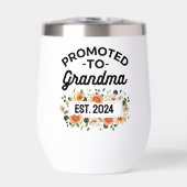 Befördert zu Oma Funny New Großmutter Floral (Vorderseite)