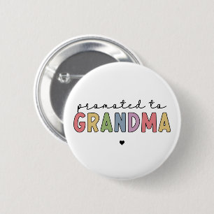 Befördert zu Oma New Oma als Geschenke Button