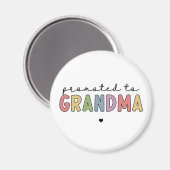 Befördert zu Oma New Oma als Geschenke Magnet (Vorderseite/Rückseite)