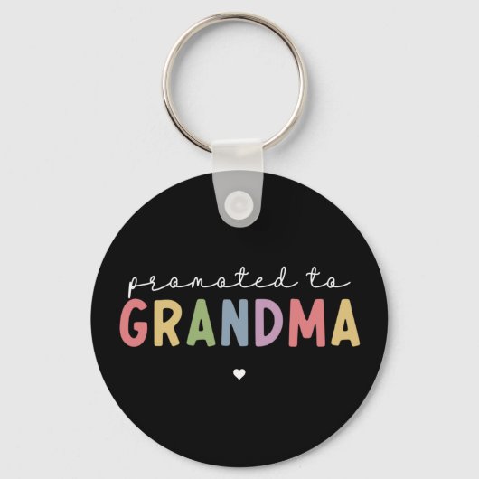 Befördert zu Oma New Oma als Geschenke Schlüsselanhänger (Vorderseite)