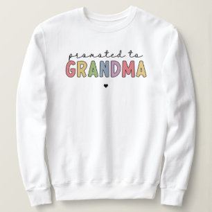 Befördert zu Oma New Oma als Geschenke Sweatshirt