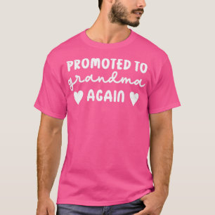 Befördert zu Oma wieder neue Nana Granny Mütter T-Shirt