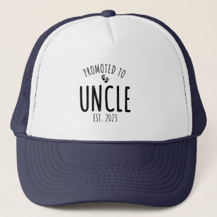 Befördert zu Onkel 2023 New Oncle Trucker Hat Truckerkappe