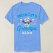 Befördert zu Opa Est 2023 Funny New Opa Gif T-Shirt (Design vorne)