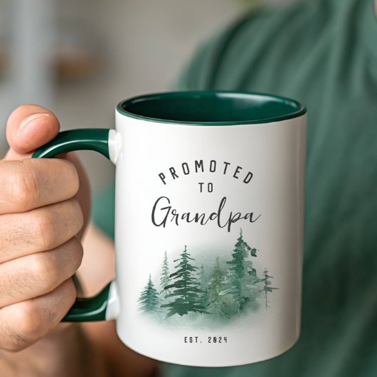 Befördert zu Opa Jahr Est. Tasse