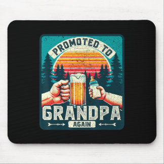 Befördert zu Opa wieder Vater Funny Vater Vathers Mousepad