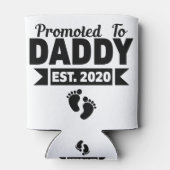 Befördert zu Papa-Tagesgeschenk Dosenkühler (Rückseite)