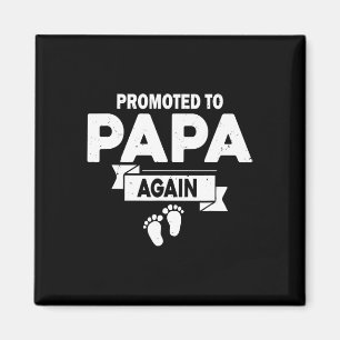 Befördert zu Papa wieder Schwangerschaftsankündigu Magnet
